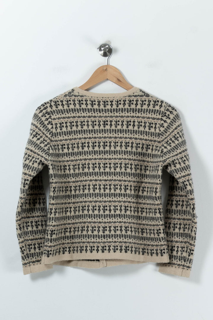 Cardigan Beige et Noir - Taille M/38 de la marque Pablo | PARAD91427 - Vendu par Paradigme - Image 4