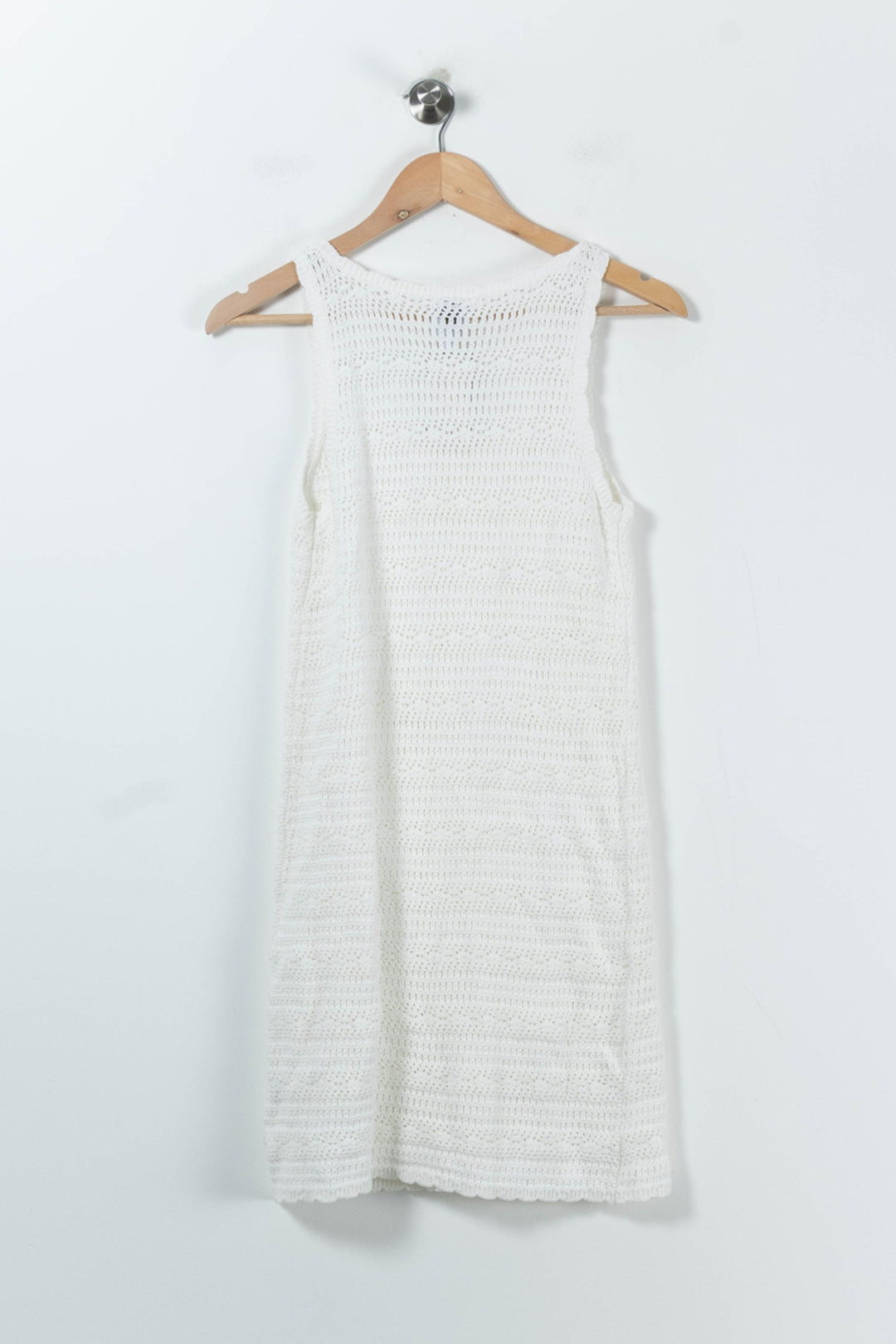 Robe Crochet Blanche - Taille S/36 de la marque Petite Mendigote | PARAD91437 - Vendu par Paradigme - Image 4