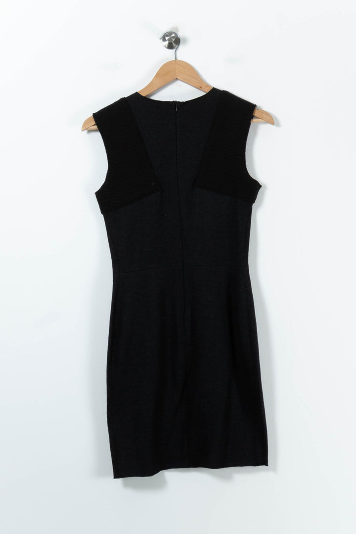 Robe Noire - Taille S/36 de la marque Maje | PARAD91441 - Vendu par Paradigme - Image 4