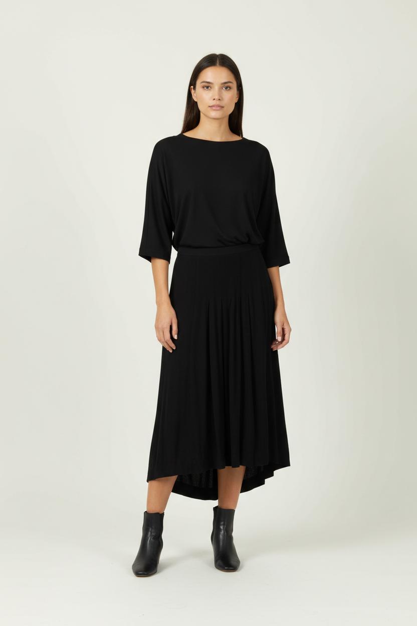 Jupe Midi Noire - Taille XS/34 de la marque Comptoir des Cotonniers | PARAD91442 - Vendu par Paradigme - Image 1