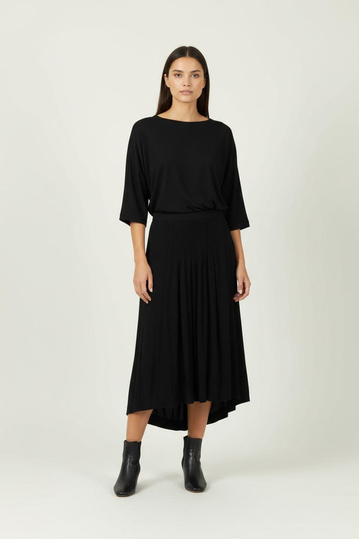 Jupe Midi Noire - Taille XS/34 de la marque Comptoir des Cotonniers | PARAD91442 - Vendu par Paradigme - Image 1