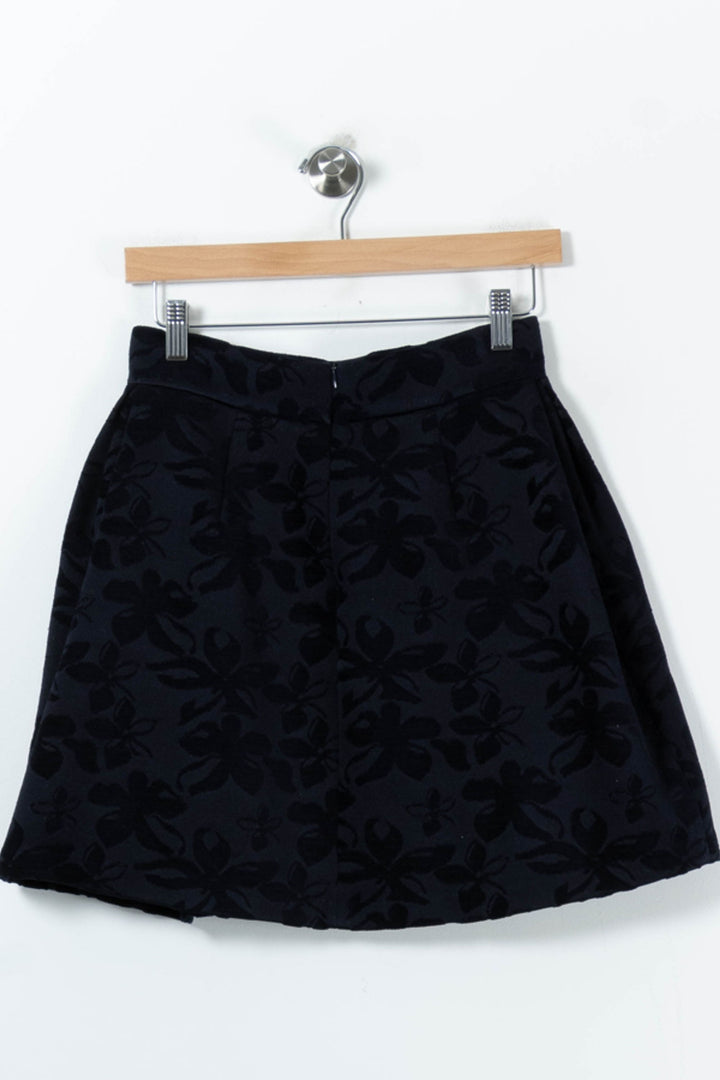 Jupe Fleurie Bleue - Taille S/36 de la marque Kookai | PARAD91443 - Vendu par Paradigme - Image 4