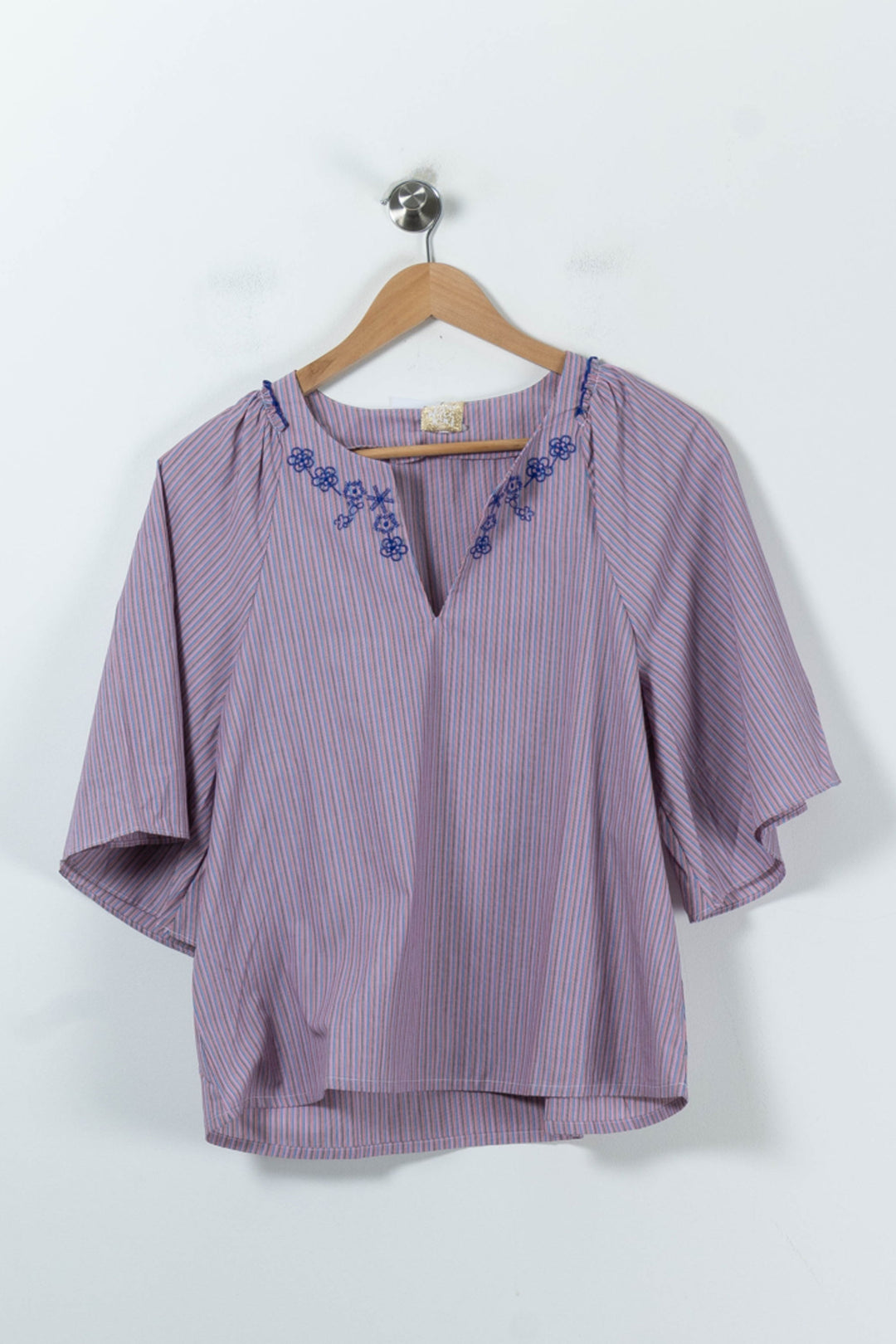 Blouse Rose et Bleu - Taille M/38 de la marque Karl Marc John | PARAD91445 - Vendu par Paradigme - Image 2