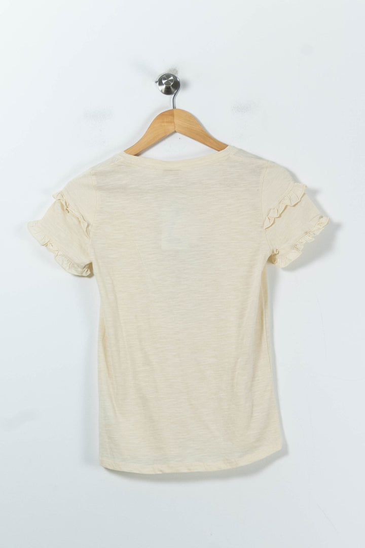 Tee-shirt Manches Courtes Jaune - Taille XS/34 de la marque Karl Marc John | PARAD91447 - Vendu par Paradigme - Image 4