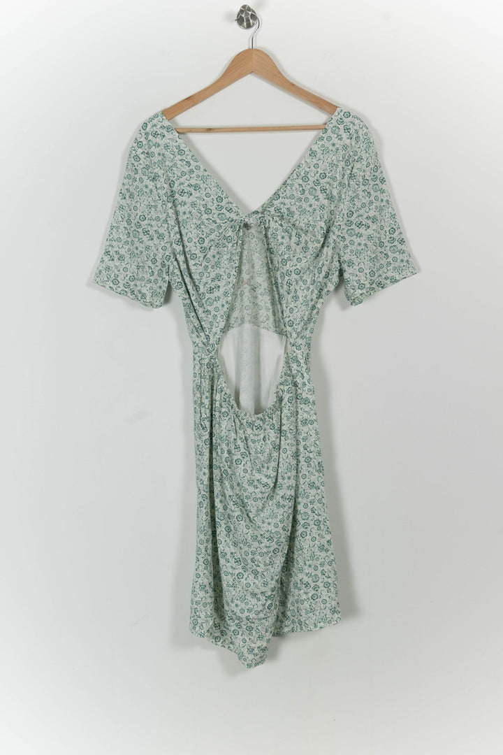 Robe Fleurie Verte - Taille L/40 de la marque Karl Marc John | PARAD91450 - Vendu par Paradigme - Image 4