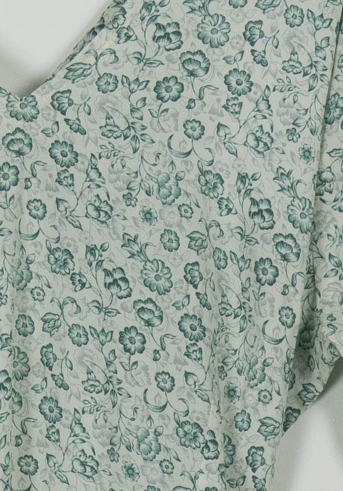 Robe Fleurie Verte - Taille L/40 de la marque Karl Marc John | PARAD91450 - Vendu par Paradigme - Image 3