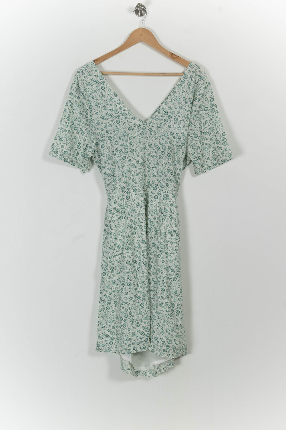 Robe Fleurie Verte - Taille L/40 de la marque Karl Marc John | PARAD91450 - Vendu par Paradigme - Image 2