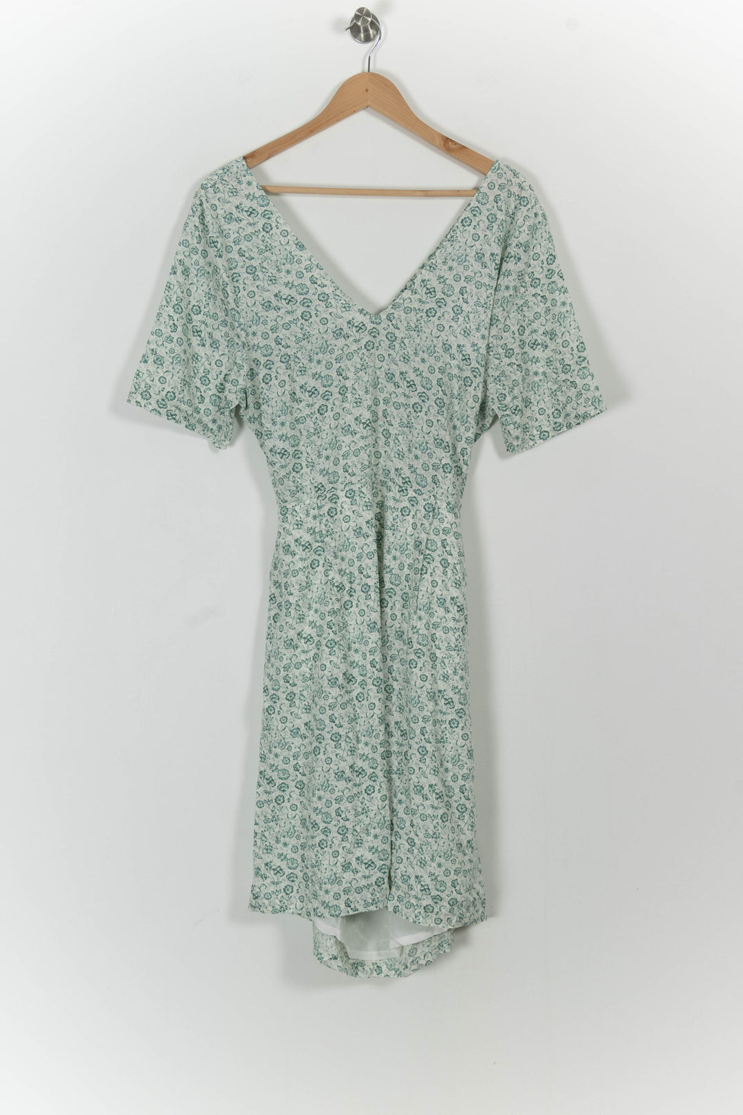 Robe Fleurie Verte - Taille L/40 de la marque Karl Marc John | PARAD91450 - Vendu par Paradigme - Image 2