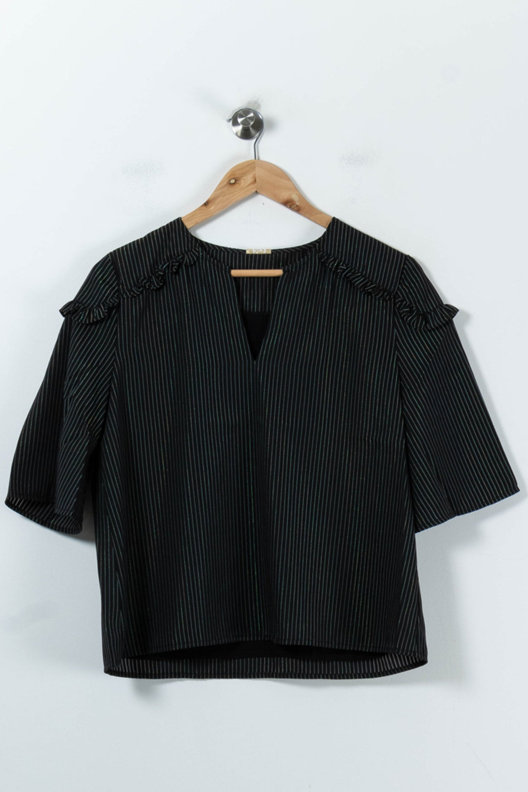 Blouse Noire - Taille S/36 de la marque Karl Marc John | PARAD91451 - Vendu par Paradigme - Image 2