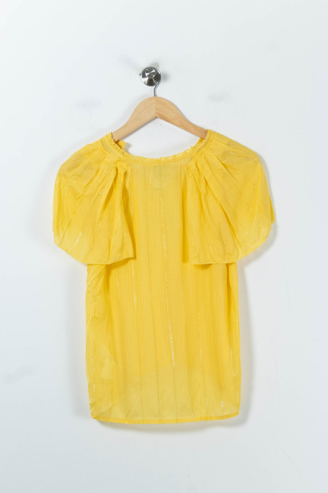 Blouse Jaune - Taille XS/34 de la marque Karl Marc John | PARAD91452 - Vendu par Paradigme - Image 4