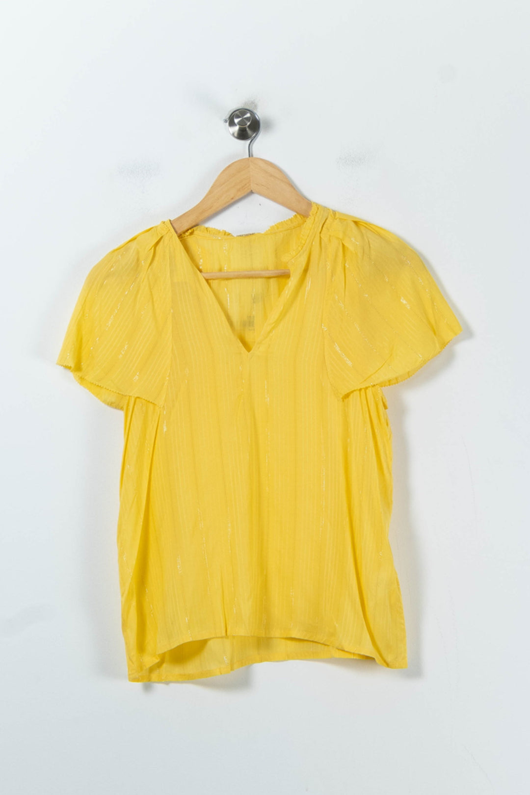 Blouse Jaune - Taille XS/34 de la marque Karl Marc John | PARAD91452 - Vendu par Paradigme - Image 2