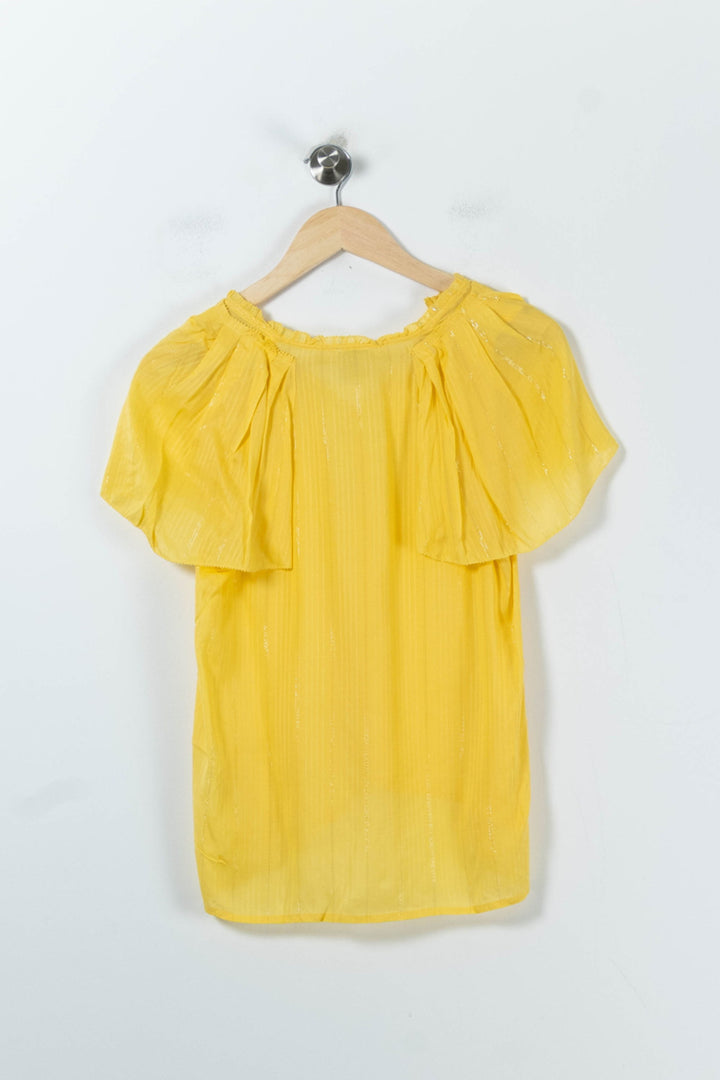 Blouse Jaune - Taille S/36 de la marque Karl Marc John | PARAD91453 - Vendu par Paradigme - Image 4