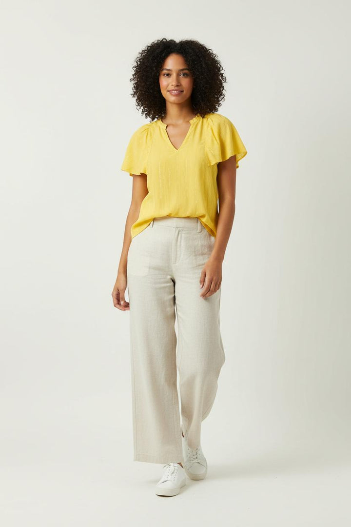 Blouse Jaune - Taille S/36 de la marque Karl Marc John | PARAD91453 - Vendu par Paradigme - Image 1