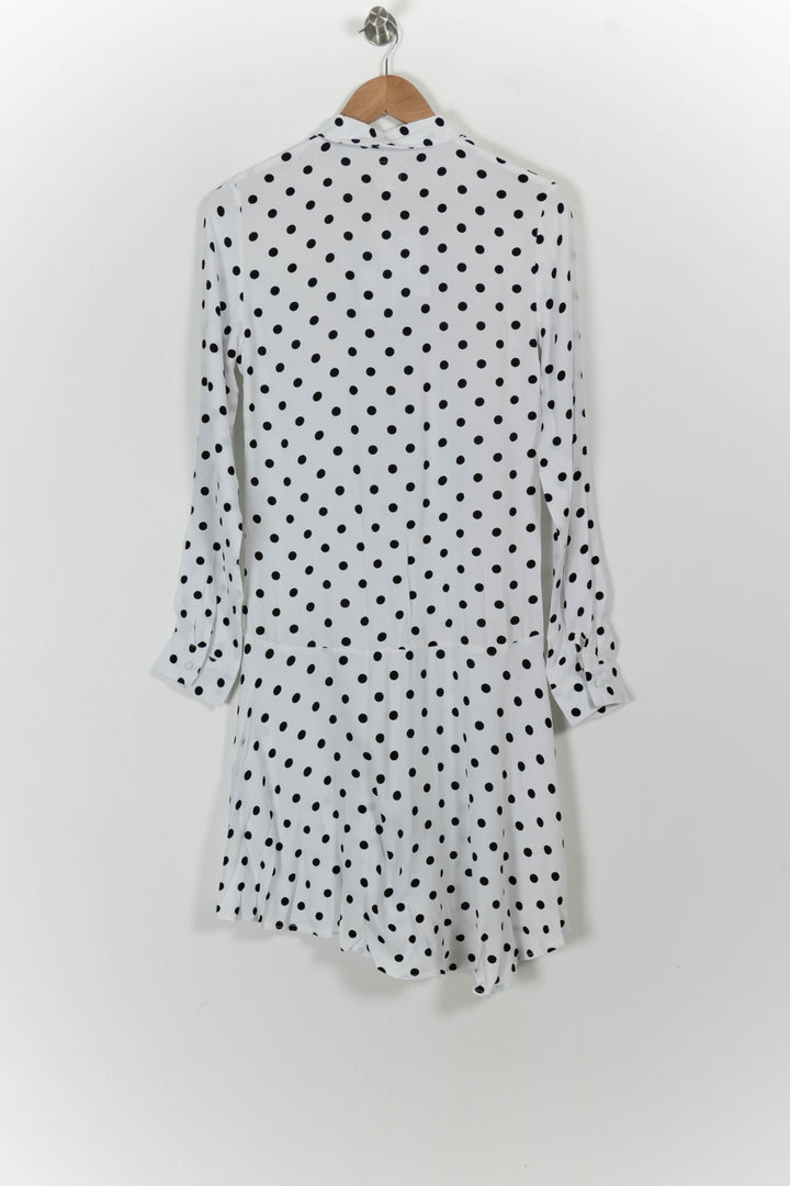 Robe Chemise Blanche et Noire - Taille XS/34 de la marque Karl Marc John | PARAD91456 - Vendu par Paradigme - Image 4