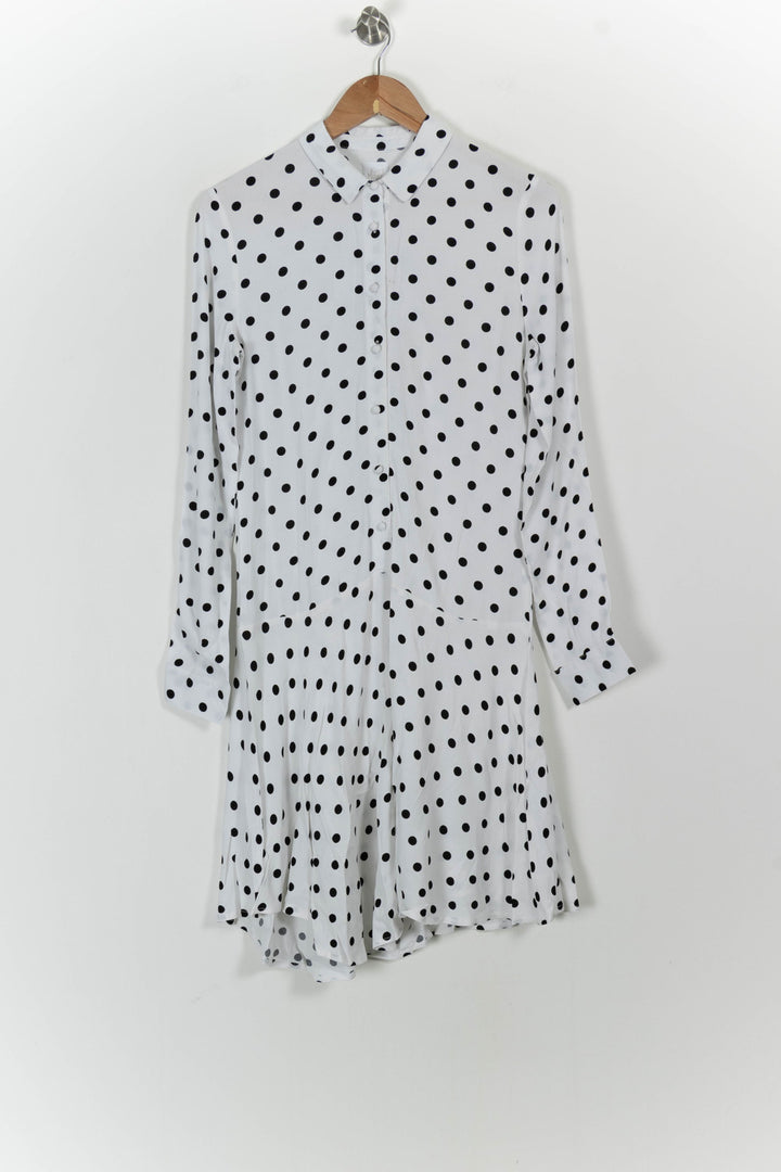 Robe Chemise Blanche et Noire - Taille XS/34 de la marque Karl Marc John | PARAD91456 - Vendu par Paradigme - Image 2