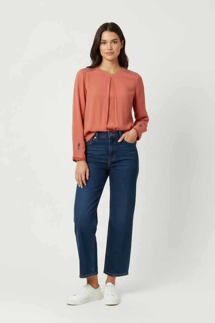 Blouse Orange - Taille XS/34 de la marque Karl Marc John | PARAD91457 - Vendu par Paradigme - Image 1