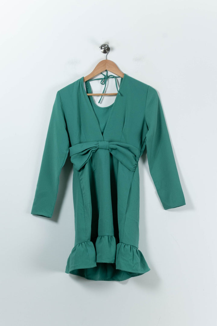 Robe Midi Verte - Taille XS/34 de la marque Karl Marc John | PARAD91458 - Vendu par Paradigme - Image 4
