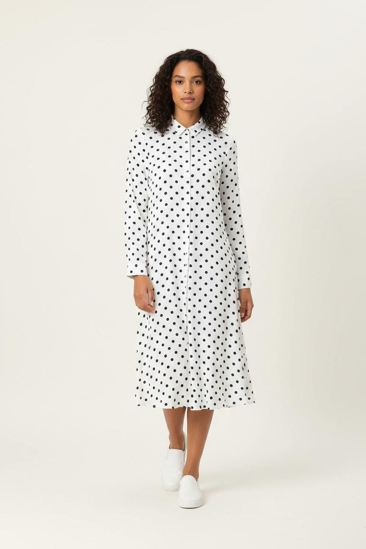 Robe Chemise Blanche et Noire - Taille S/36 de la marque Karl Marc John | PARAD91459 - Vendu par Paradigme - Image 1