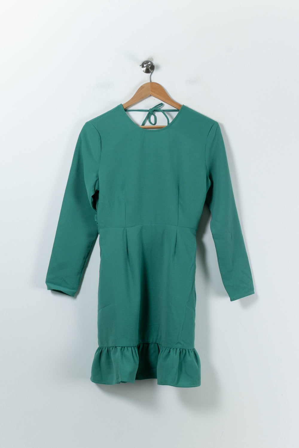 Robe Volantée Verte - Taille S/36 de la marque Karl Marc John | PARAD91460 - Vendu par Paradigme - Image 2