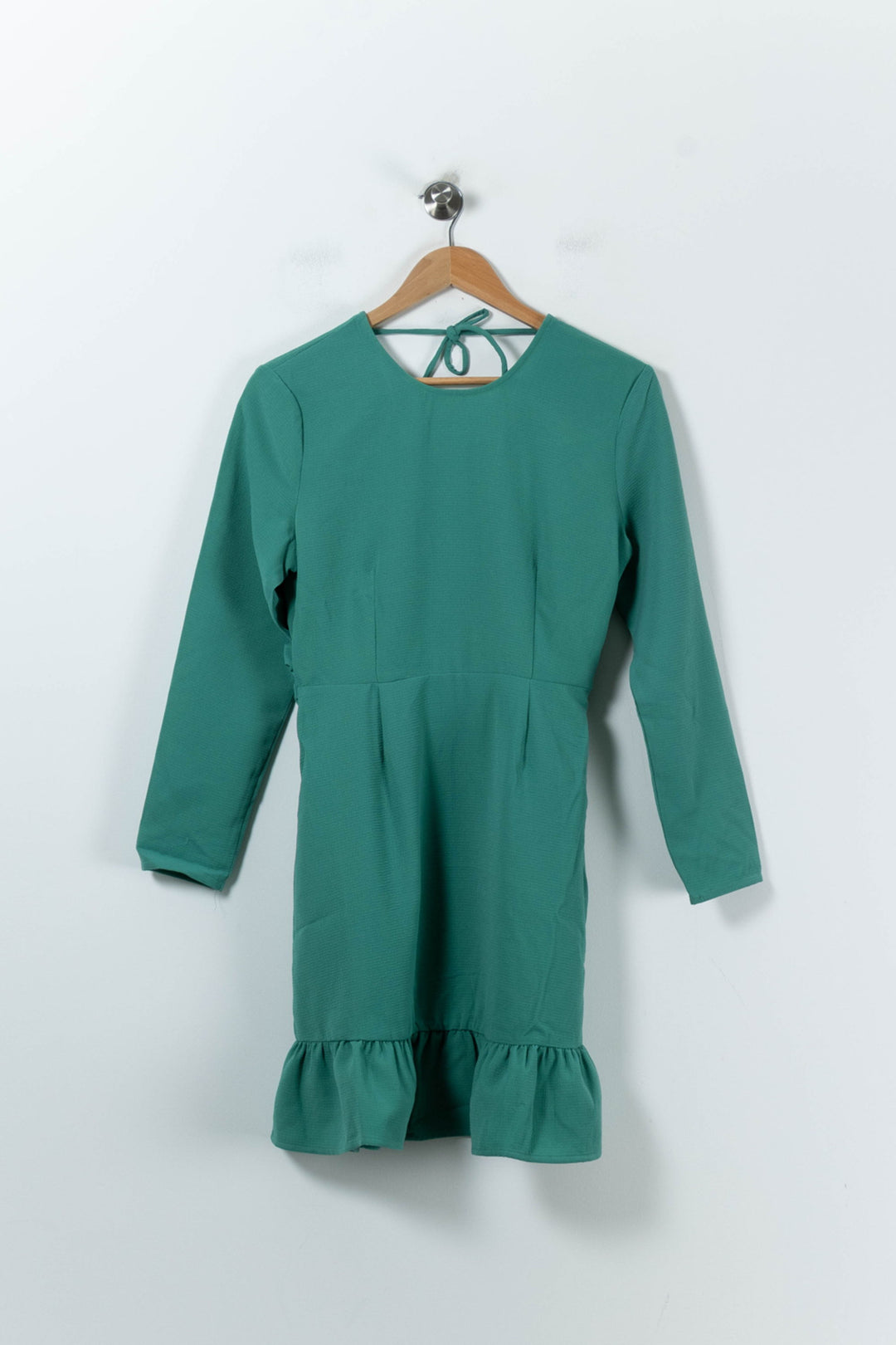 Robe Volantée Verte - Taille S/36 de la marque Karl Marc John | PARAD91460 - Vendu par Paradigme - Image 2