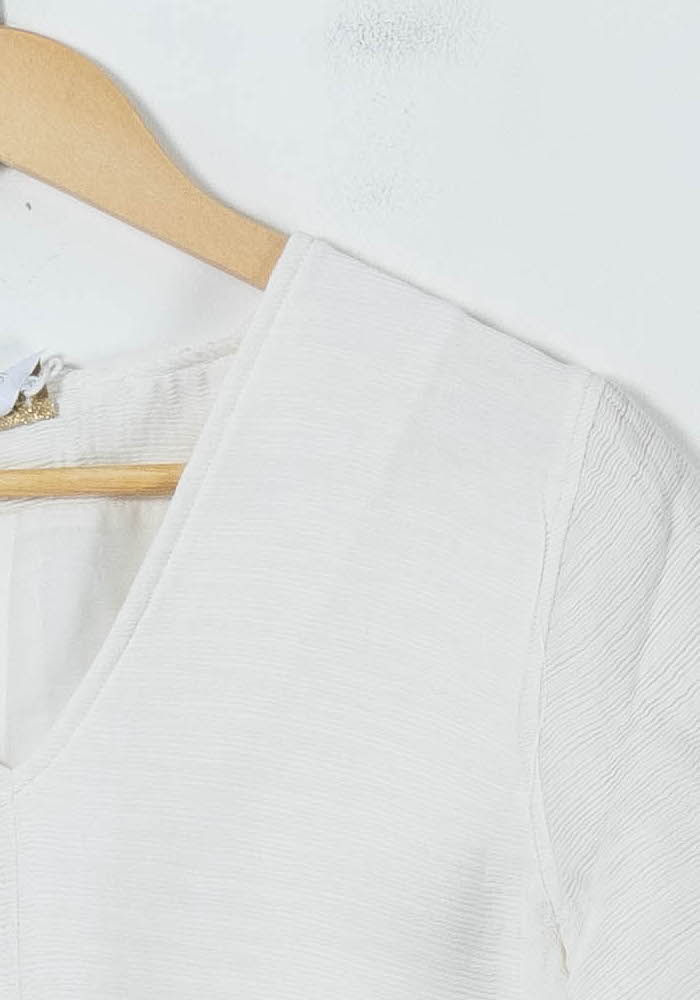 Robe Courte Blanche - Taille S/36 de la marque Karl Marc John | PARAD91462 - Vendu par Paradigme - Image 3
