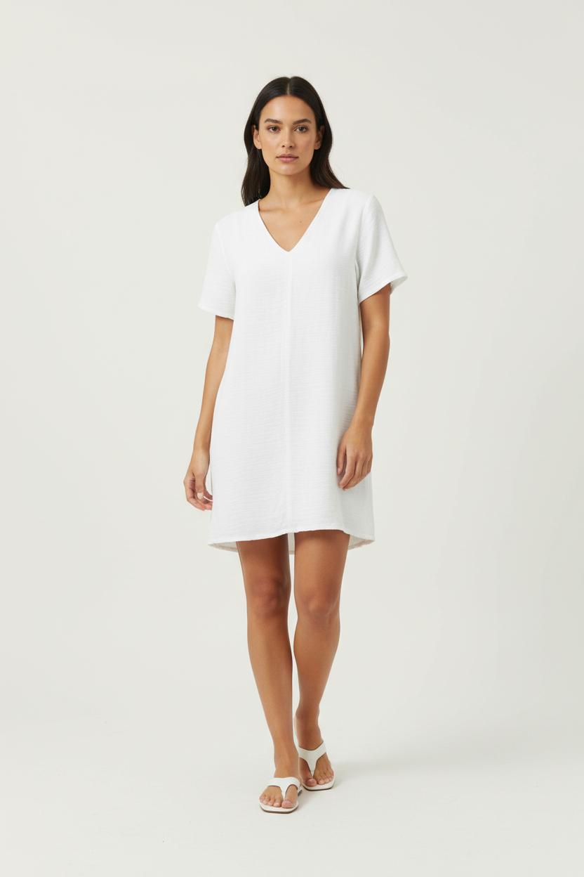 Robe Courte Blanche - Taille S/36 de la marque Karl Marc John | PARAD91462 - Vendu par Paradigme - Image 1
