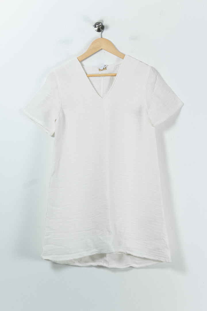 Robe Courte Blanche - Taille S/36 de la marque Karl Marc John | PARAD91462 - Vendu par Paradigme - Image 2