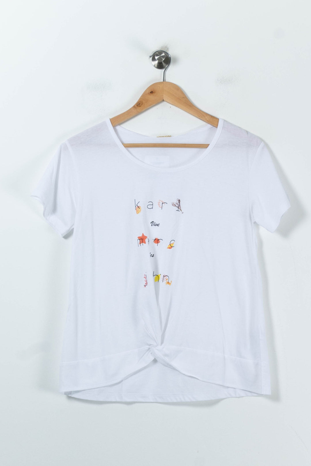 Tee-shirt Blanc - Taille XS/34 de la marque Karl Marc John | PARAD91464 - Vendu par Paradigme - Image 2