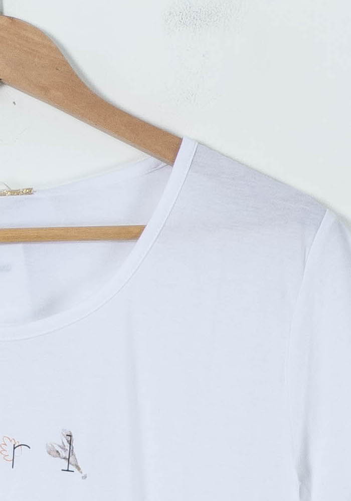 Tee-shirt Blanc - Taille S/36 de la marque Karl Marc John | PARAD91465 - Vendu par Paradigme - Image 3