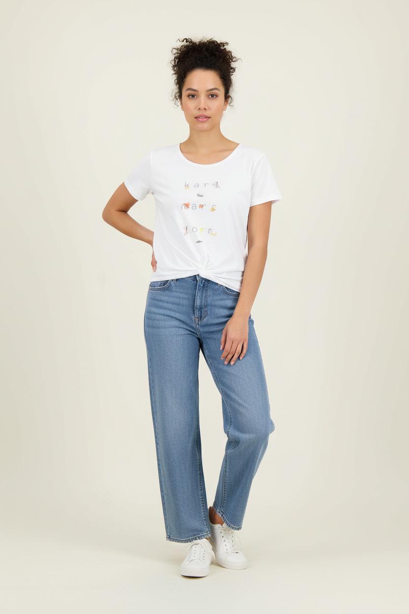 Tee-shirt Blanc - Taille S/36 de la marque Karl Marc John | PARAD91465 - Vendu par Paradigme - Image 1