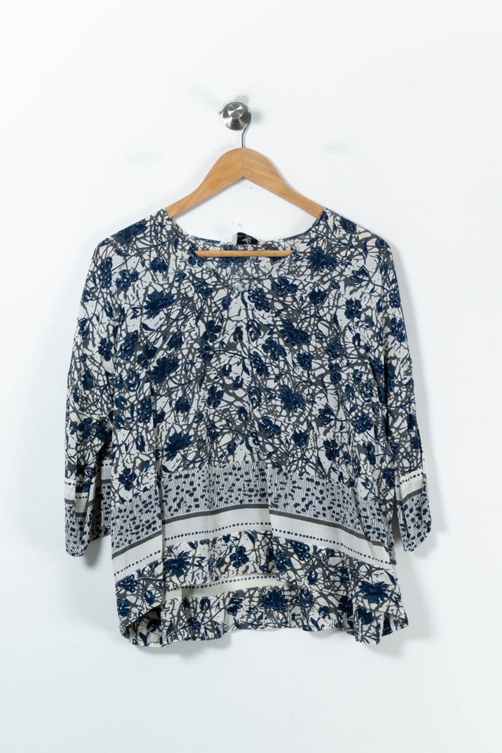 Blouse Blanche et Bleue - Taille M/38 de la marque Stella Forest | PARAD91467 - Vendu par Paradigme - Image 2