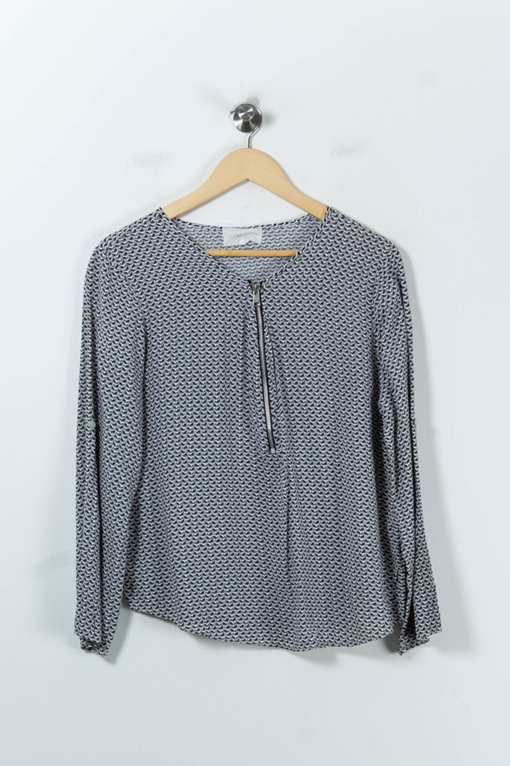 Blouse Grise - Taille S/36 de la marque Sud express | PARAD91471 - Vendu par Paradigme - Image 2