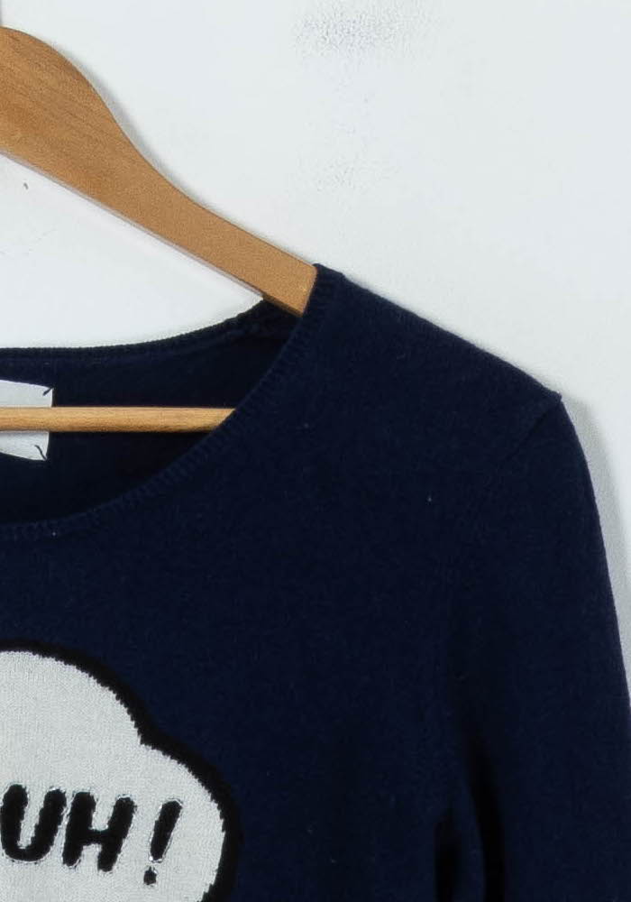Pull Bleu et Blanc - Taille S/36 de la marque Sud express | PARAD91491 - Vendu par Paradigme - Image 3