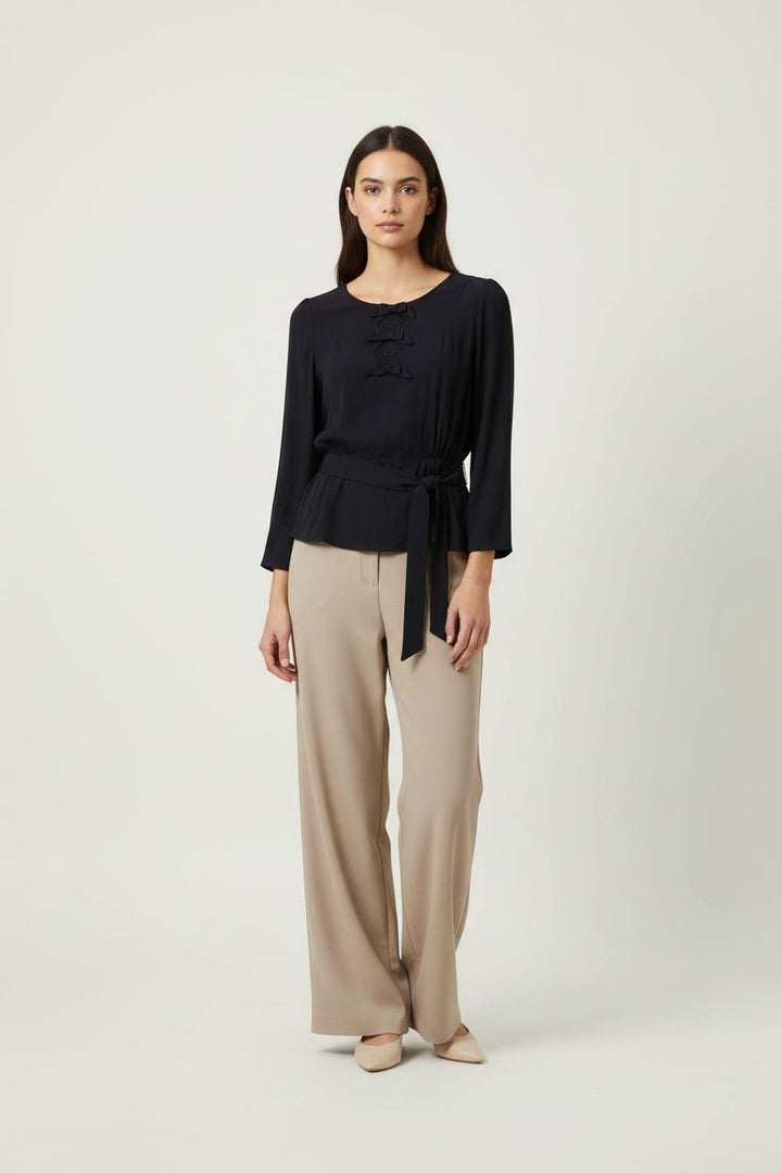Blouse Bleue - Taille S/36 de la marque Sandro | PARAD91501 - Vendu par Paradigme - Image 1