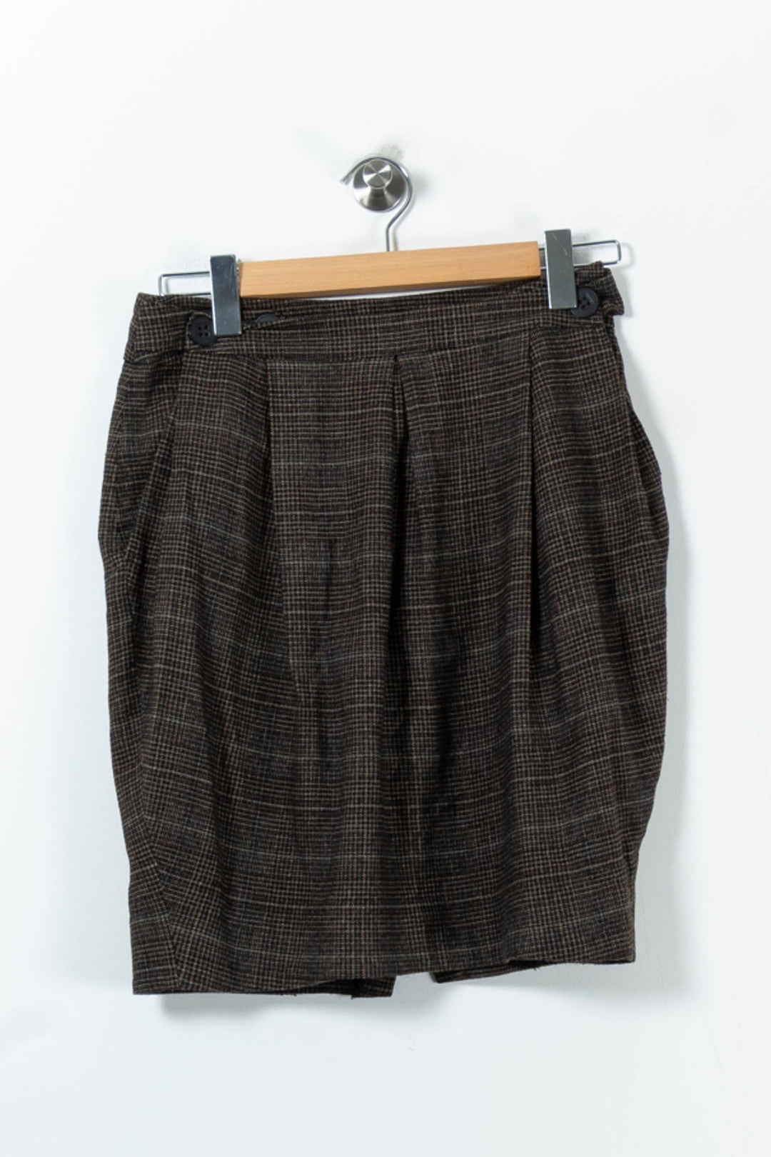 Jupe Courte Marron - Taille M/38 de la marque One Step | PARAD91510 - Vendu par Paradigme - Image 2