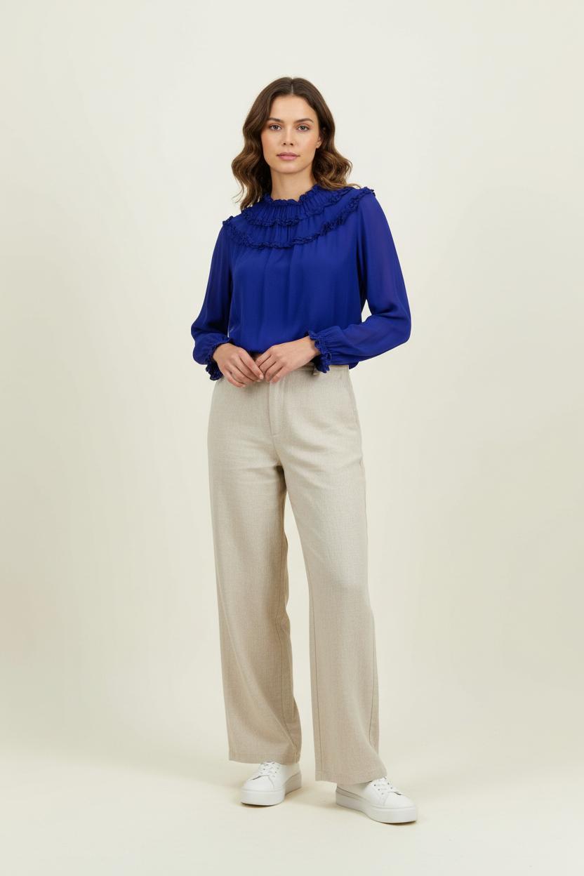 Blouse Violette - Taille M/38 de la marque Maje | PARAD91515 - Vendu par Paradigme - Image 1