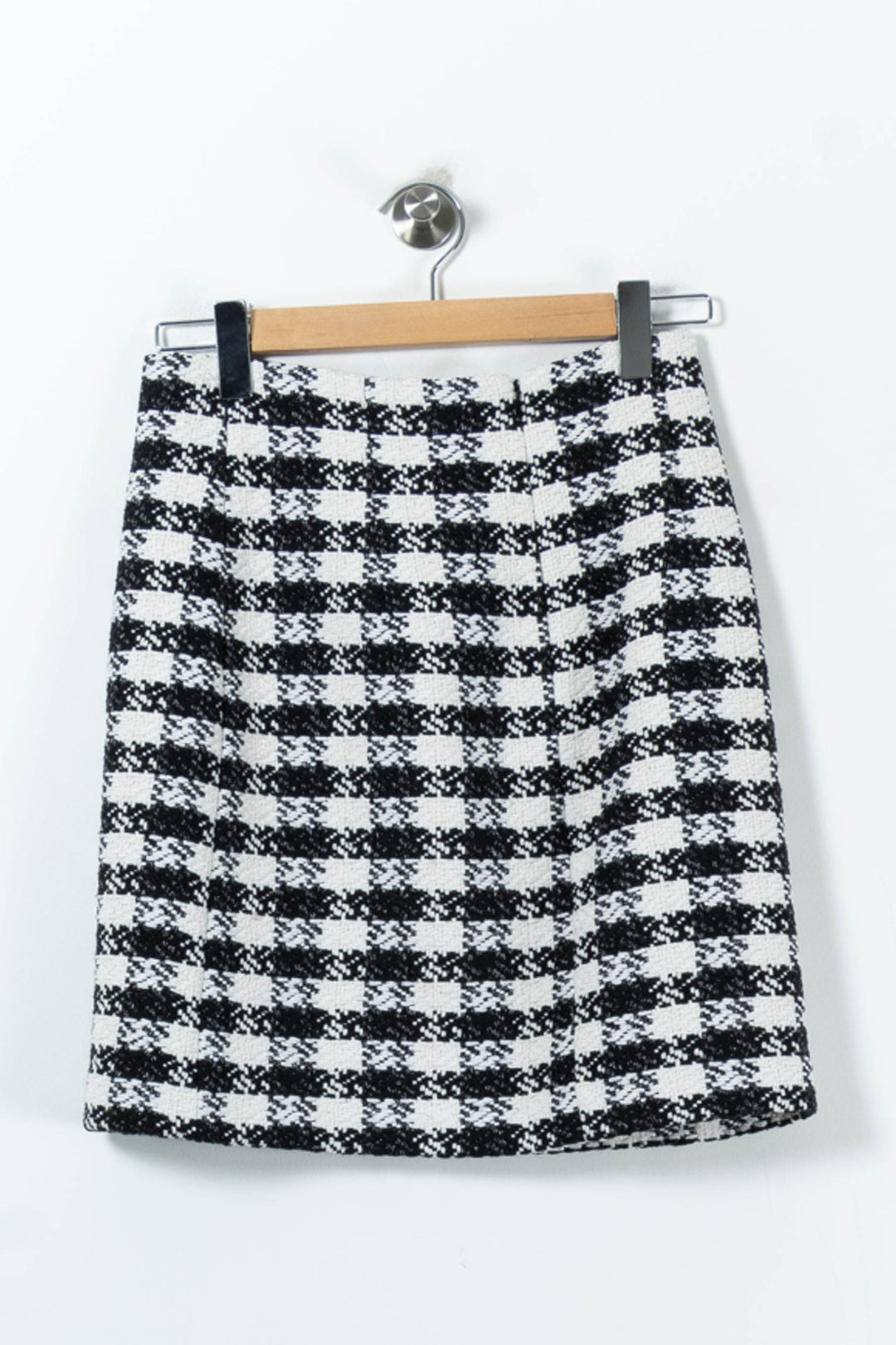 Jupe Courte Blanche et Noire - Taille M/38 de la marque Maje | PARAD91517 - Vendu par Paradigme - Image 4
