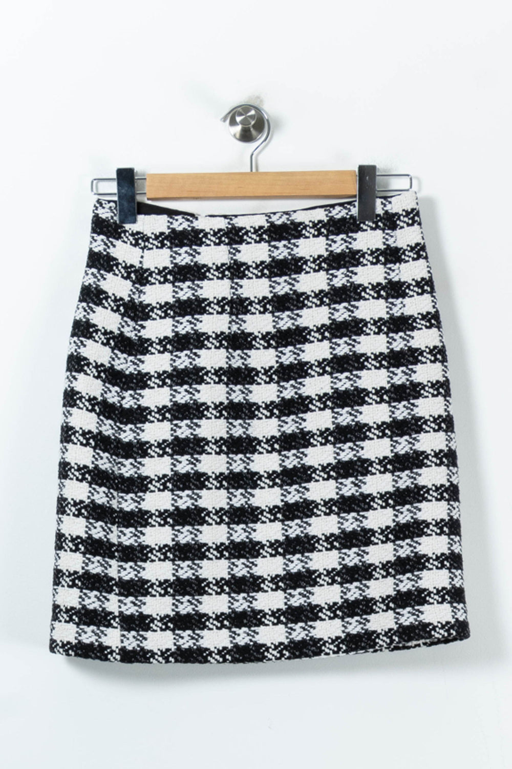 Jupe Courte Blanche et Noire - Taille M/38 de la marque Maje | PARAD91517 - Vendu par Paradigme - Image 2