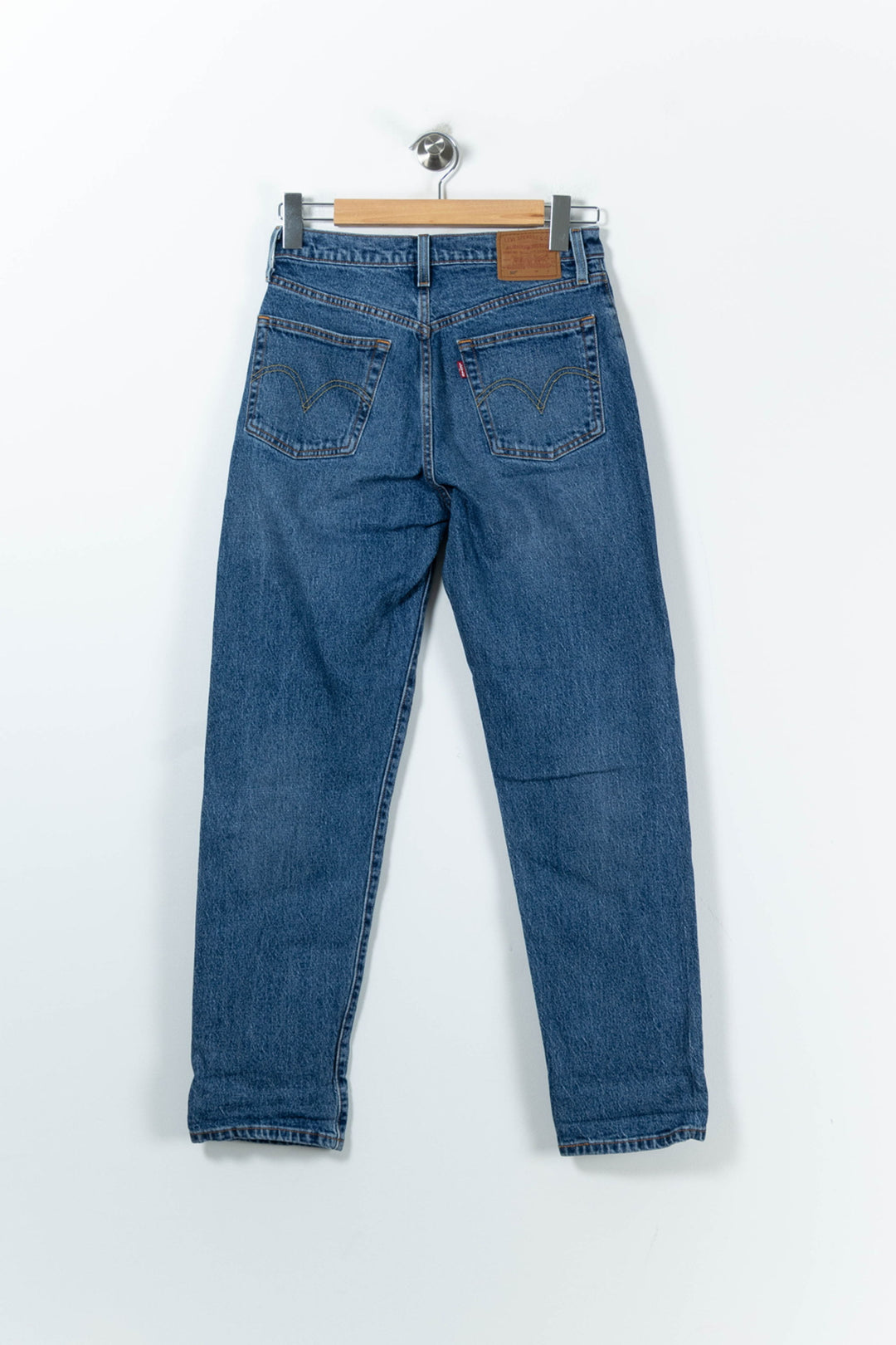 Jean Droit Bleu - Taille S/36 de la marque Levi's | PARAD91520 - Vendu par Paradigme - Image 4