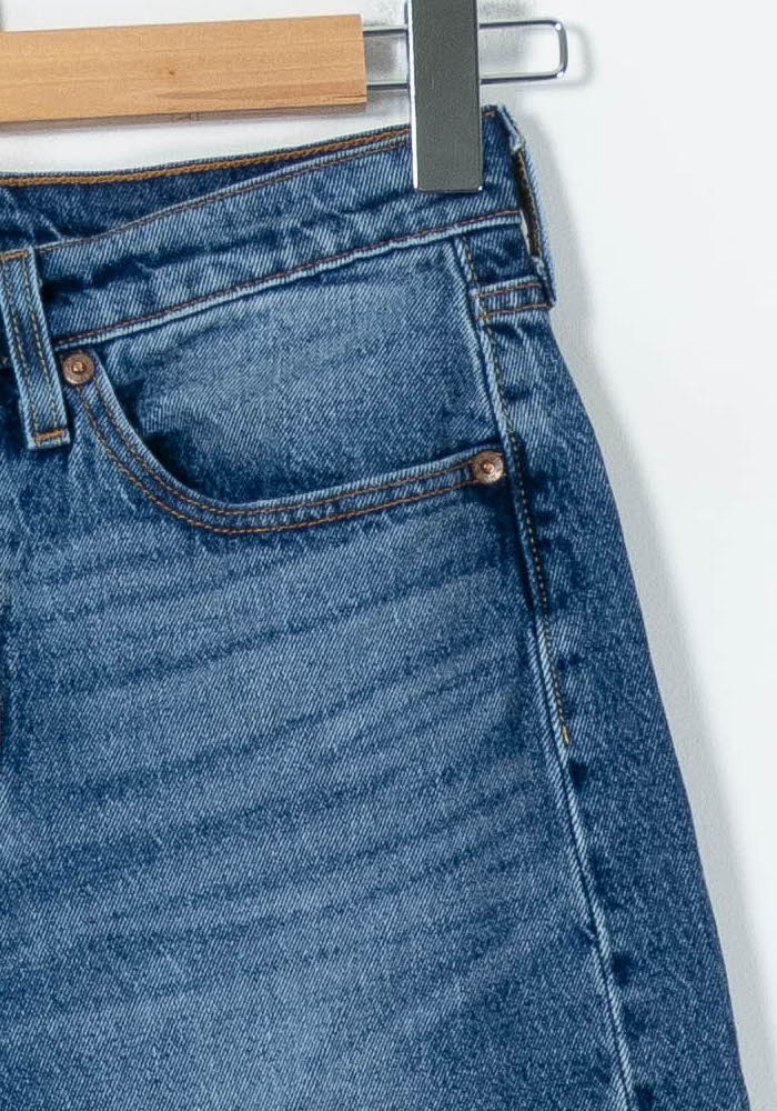 Jean Droit Bleu - Taille S/36 de la marque Levi's | PARAD91520 - Vendu par Paradigme - Image 3