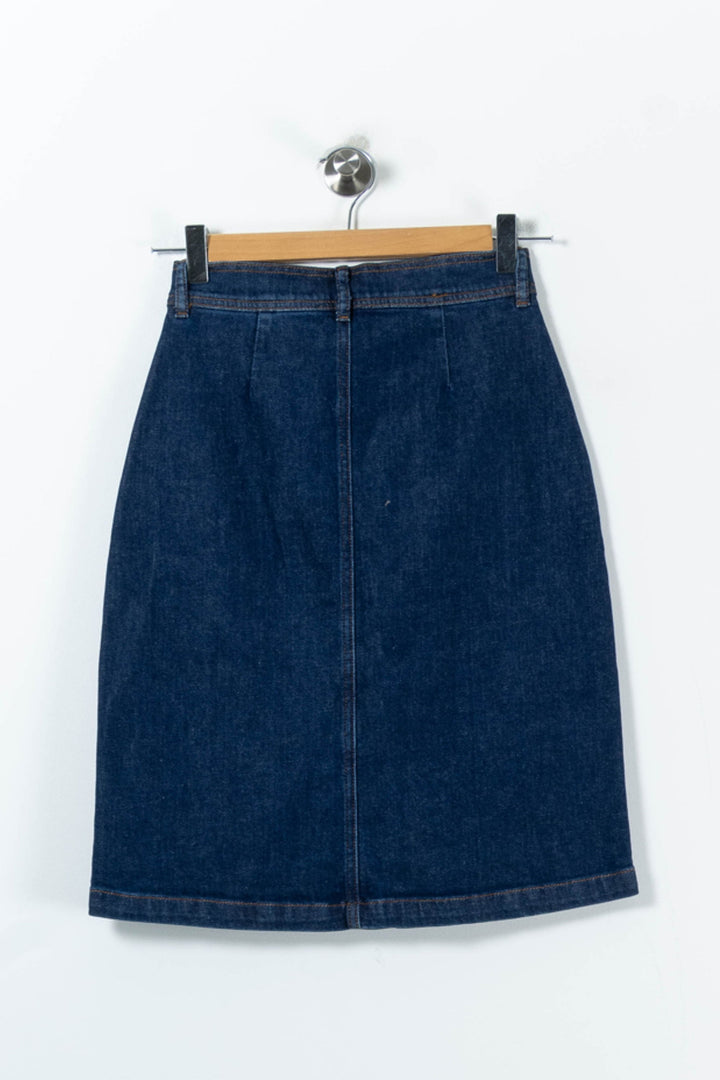 Jupe En Jean Bleue - Taille XS/34 de la marque Soeur | PARAD91521 - Vendu par Paradigme - Image 2