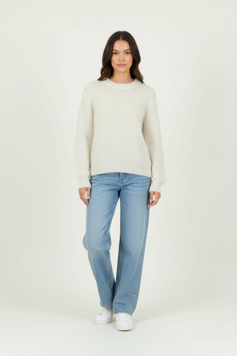 Pull Beige - Taille XS/34 de la marque Comptoir des Cotonniers | PARAD91522 - Vendu par Paradigme - Image 1