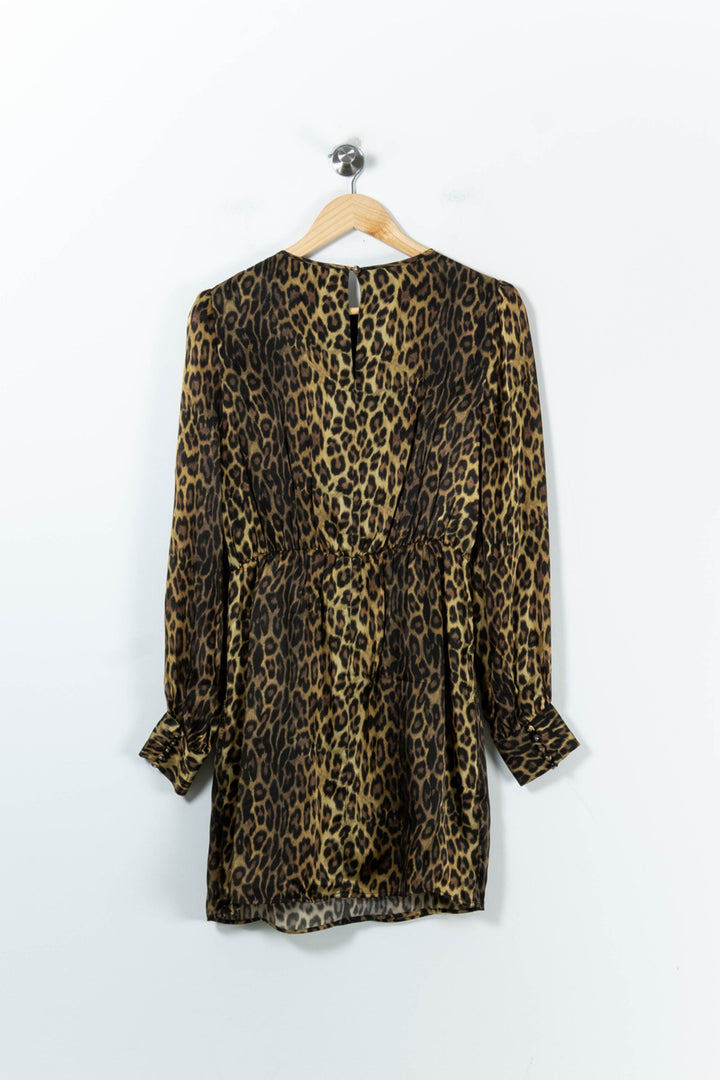 Robe Courte Léopard - Taille S/36 de la marque The Kooples | PARAD91523 - Vendu par Paradigme - Image 4