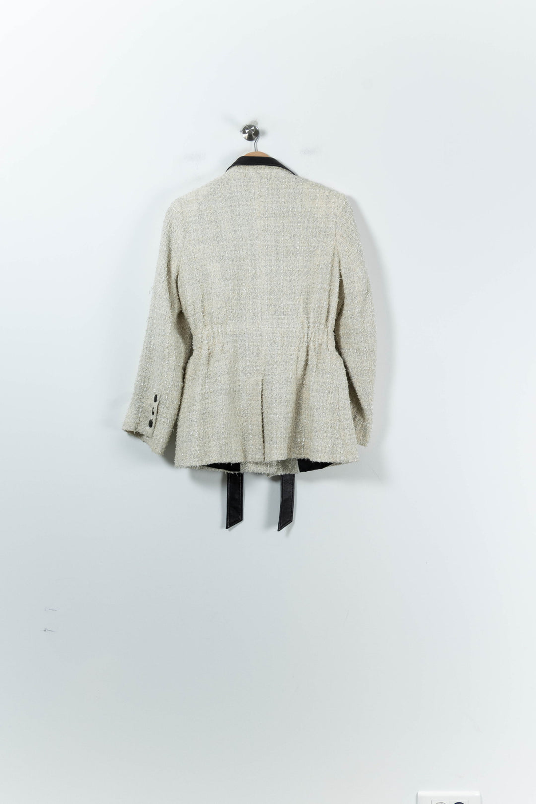 Veste Blanche et Noire - Taille S/36 de la marque The Kooples | PARAD91529 - Vendu par Paradigme - Image 4