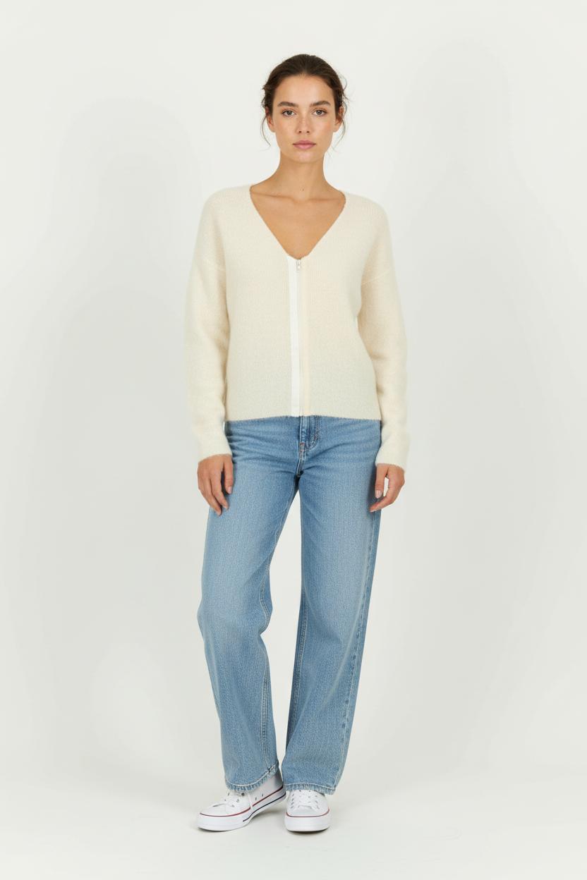 Cardigan Beige - Taille S/36 de la marque Sézane | PARAD91533 - Vendu par Paradigme - Image 1