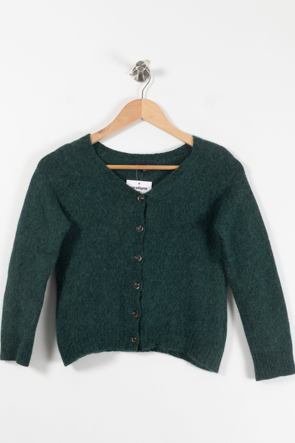 Cardigan Vert - Taille XS/34 de la marque Soeur | PARAD91535 - Vendu par Paradigme - Image 2