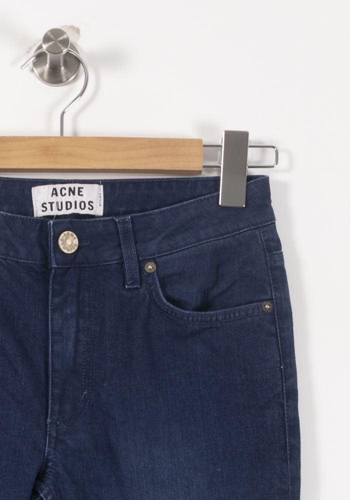 Jean Slim Bleu - Taille XS/34 de la marque Acne Studios | PARAD91539 - Vendu par Paradigme - Image 3