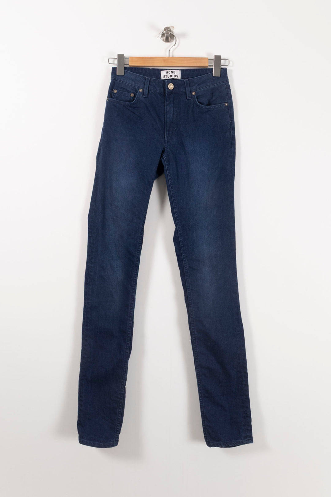 Jean Slim Bleu - Taille XS/34 de la marque Acne Studios | PARAD91539 - Vendu par Paradigme - Image 2