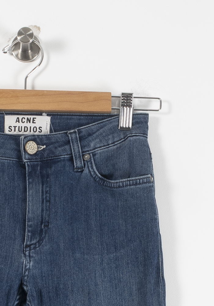 Jean Slim Bleu - Taille XS/34 de la marque Acne Studios | PARAD91541 - Vendu par Paradigme - Image 3