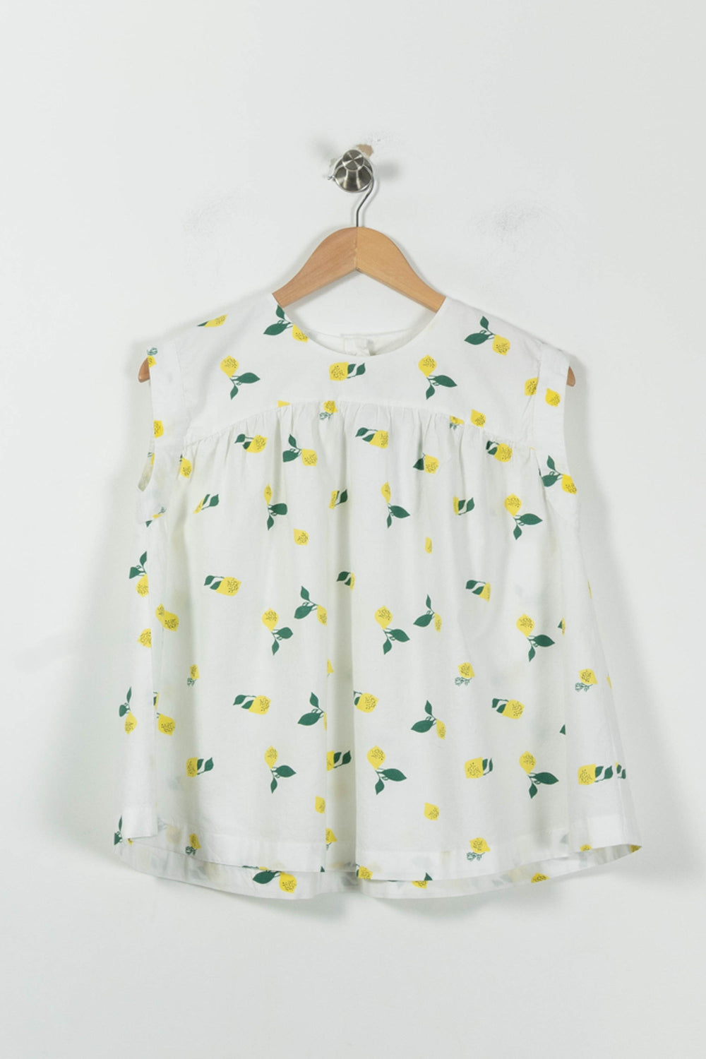 Blouse Blanche et Jaune - Taille S/36 de la marque Karl Marc John | PARAD91542 - Vendu par Paradigme - Image 2